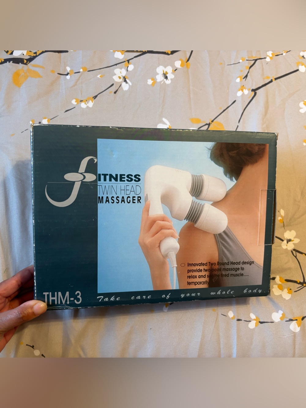 Twin Head Massager - White